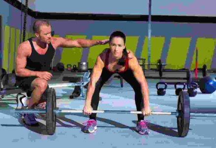 Dumbbell press bride on bosu Dumbbell press bride on bosu